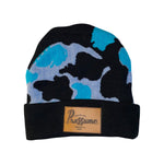 Wavy camo beanies